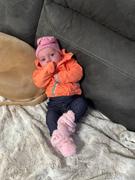 Zutano Furry Bootie and Furry Bear Hat Set - Baby Pink Review