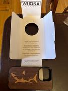 WUDN Slim Wooden iPhone Case (Great White Shark with Bamboo in Black Walnut) Review