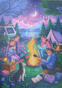 Puzzledly Stories By the Campfire | 1,000 Piece Jigsaw Puzzle Review