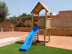 juegoyjardin.com Parque infantil con caseta, tobogán y arenero - Carol 1 Review