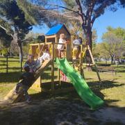 juegoyjardin.com Parque infantil extra grande Treehouse con rocódromo Review