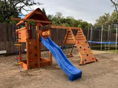 juegoyjardin.com Parque infantil Fortress Spider color teca Review