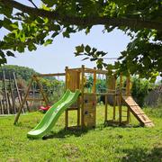 juegoyjardin.com Parque infantil Maxi Funny con dos torres y puente Review