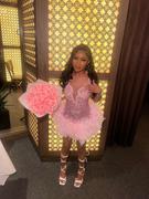 Shay Simone Baddie 3.0 Pink Rhinestone Dress with Pink Feathers Review