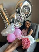 Shay Simone Baddie 3.0 Pink Rhinestone Dress with Pink Feathers Review