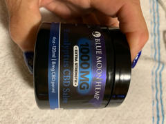 purecbdnow.com Bluemoon Creme Blu CBD Salve 500mg or 1000mg Review
