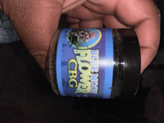 purecbdnow.com Blue Moon Hemp CBD Flower Buds in Jar Review
