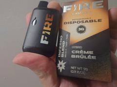 purecbdnow.com Fire Hemp Inferno Blend Rechargeable  Review