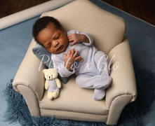 Newborn Studio Props Mini Sofa - Model 1 - Light Gray Review