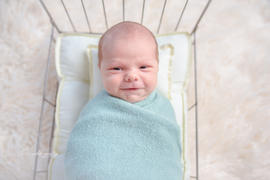 Newborn Studio Props Vintage Wire Bed - Unpolished Review
