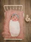 Newborn Studio Props Mongolian Faux Fur - Heart Shaped - Soft Mauve Review