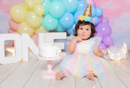Newborn Studio Props Wooden One - All Caps - White Review