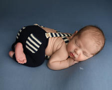 Newborn Studio Props SET Dungarees 2-Piece - Navy Blue Review