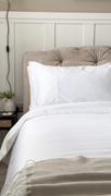 Hampton and Astley Egyptian Cotton 500 Thread Count Sateen Flat Sheet, Pure White Review