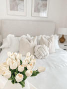 Hampton and Astley Egyptian Cotton Sateen Luxury Duvet Cover and Two Pillowcases, Pure White Review