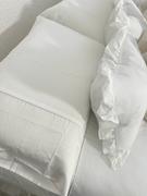 Hampton and Astley Egyptian Cotton Sateen Luxury Duvet Cover and Two Pillowcases, Pure White Review