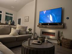 touchstonehomeproducts.com The Onyx Stainless 80026 50 Inch Wall Mounted Electric Fireplace Review