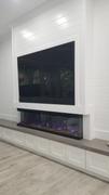 touchstonehomeproducts.com Sideline Infinity 72 Inch 3 Sided Recessed Smart Electric Fireplace 80051 Review