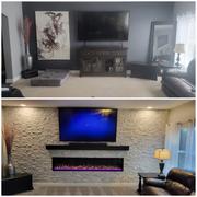 touchstonehomeproducts.com Sideline Elite 84 Inch Recessed Smart Electric Fireplace 80050 Review