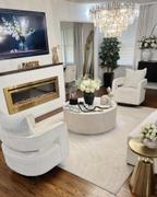 touchstonehomeproducts.com The Sideline Deluxe Gold 60 Inch Recessed Smart Electric Fireplace 86276 Review