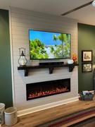 touchstonehomeproducts.com Sideline Fury 65 Inch Slim-Depth Recessed Smart Electric Fireplace 80056 Review