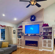 touchstonehomeproducts.com Sideline Elite Pro 50-inch Smart Electric Fireplace 80057 Review