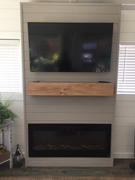 touchstonehomeproducts.com The Sideline 50 Inch Refurbished Recessed Electric Fireplace 80004 Review