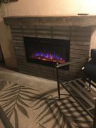 touchstonehomeproducts.com The Sideline Refurbished 36 Inch Recessed Electric Fireplace 80014 Review