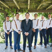 Groomsman Gear Navy Floral Bow Tie Review