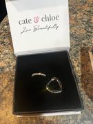 Cate & Chloe Waverly 18k White Gold Plated Hoop Earrings with Crystals Review