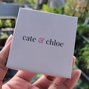 Cate & Chloe Blaire “Majestic” 18k White Gold Plated Stud Earrings with Swarovski Round Cut Crystals Review