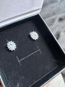 Cate & Chloe Sage Wisdom 18k White Gold Plated Stud Earrings Review