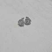 Cate & Chloe Maggie 18k White Gold Plated Flower Stud Earrings with Crystals Review