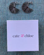 Cate & Chloe Taylor Charisma 18k White Gold Plated Stainless Steel Earrings Review