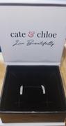 Cate & Chloe Erin Adored 18k White Gold Plated Half Hoop Earrings with Crystals Review