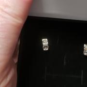 Cate & Chloe Laya 18k White Gold Plated Stud Earrings with Crystals Review