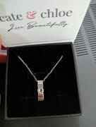 Cate & Chloe Nailea 18k White Gold Plated Pendant Necklace Review