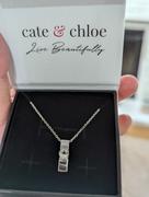 Cate & Chloe Nailea 18k White Gold Plated Pendant Necklace Review