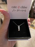 Cate & Chloe Nailea 18k White Gold Plated Pendant Necklace Review