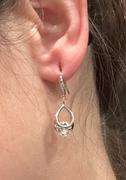 Cate & Chloe Brenda 18k White Gold Drop Earrings with Swarovski Crystals Review