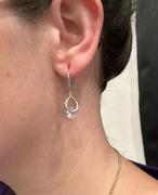 Cate & Chloe Brenda 18k White Gold Drop Earrings with Swarovski Crystals Review