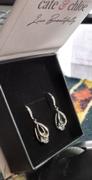 Cate & Chloe Brenda 18k White Gold Drop Earrings with Swarovski Crystals Review