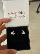 Cate & Chloe Moissanite by Cate & Chloe Charlotte Sterling Silver Stud Earrings with Moissanite and 5A Cubic Zirconia Crystals Review