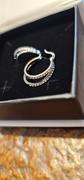 Cate & Chloe Corina 18k White Gold Plated Crystal Hoop Earrings for Women Review