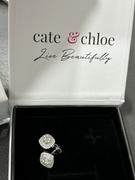 Cate & Chloe Moissanite by Cate & Chloe Lucy Sterling Silver Stud Earrings with Moissanite and 5A Cubic Zirconia Crystals Review
