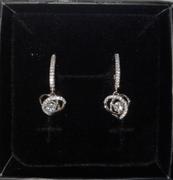 Cate & Chloe Moissanite by Cate & Chloe Naomi Sterling Silver Drop Earrings with Moissanite and 5A Cubic Zirconia Crystals Review