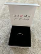 Cate & Chloe Moissanite by Cate & Chloe Sadie Sterling Silver Ring with Moissanite and 5A Cubic Zirconia Crystals Review