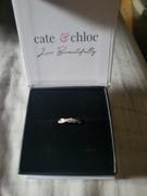 Cate & Chloe Moissanite by Cate & Chloe Avery Sterling Silver Ring with Moissanite and 5A Cubic Zirconia Crystals Review