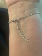 Cate & Chloe Morgan 18k White Gold Plated Crystal Infinity Bracelet Review