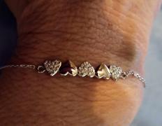 Cate & Chloe Juliette 18k White Gold Plated Heart Crystal Bracelet Review
